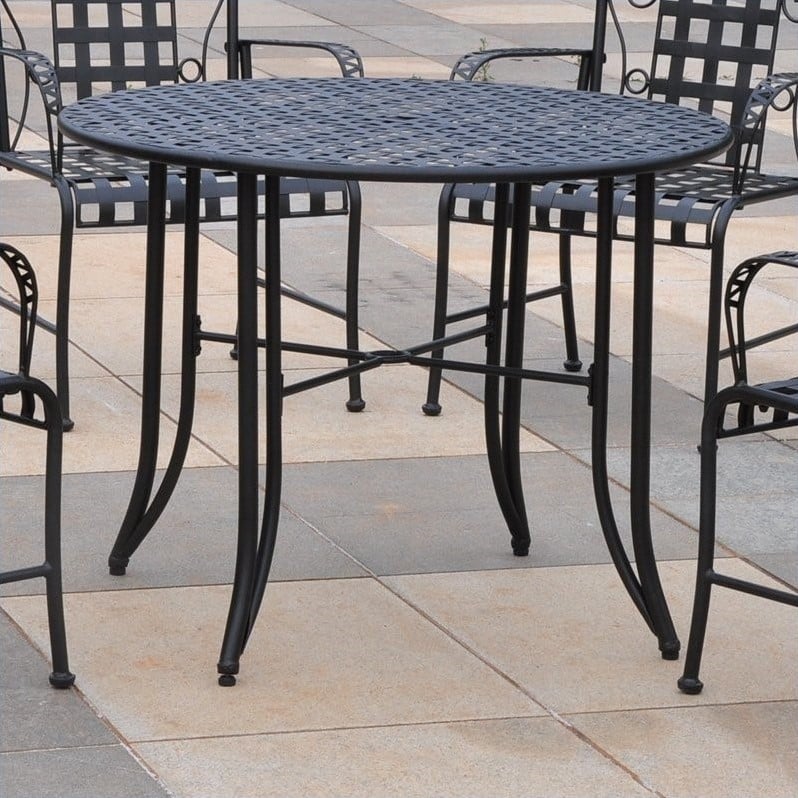 International Caravan Mandalay Set of 5 Outdoor Dining Group