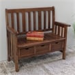 Highland Acacia Slatted Bench