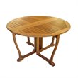 International Caravan Royal Tahiti Outdoor Wooden Gate Leg Patio Table