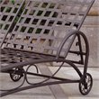 International Caravan Santa Fe Double Patio Chaise Lounge in Brown