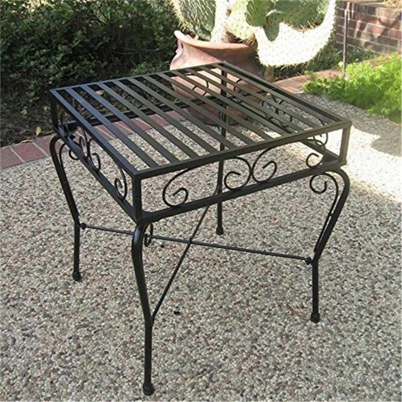 International Caravan Tropico Outdoor Patio Side Table