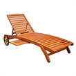 International Caravan Mandalay Multi-Position Outdoor Chaise Lounge