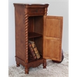 International Caravan Windsor Tall Door Accent Chest in Walnut Stain