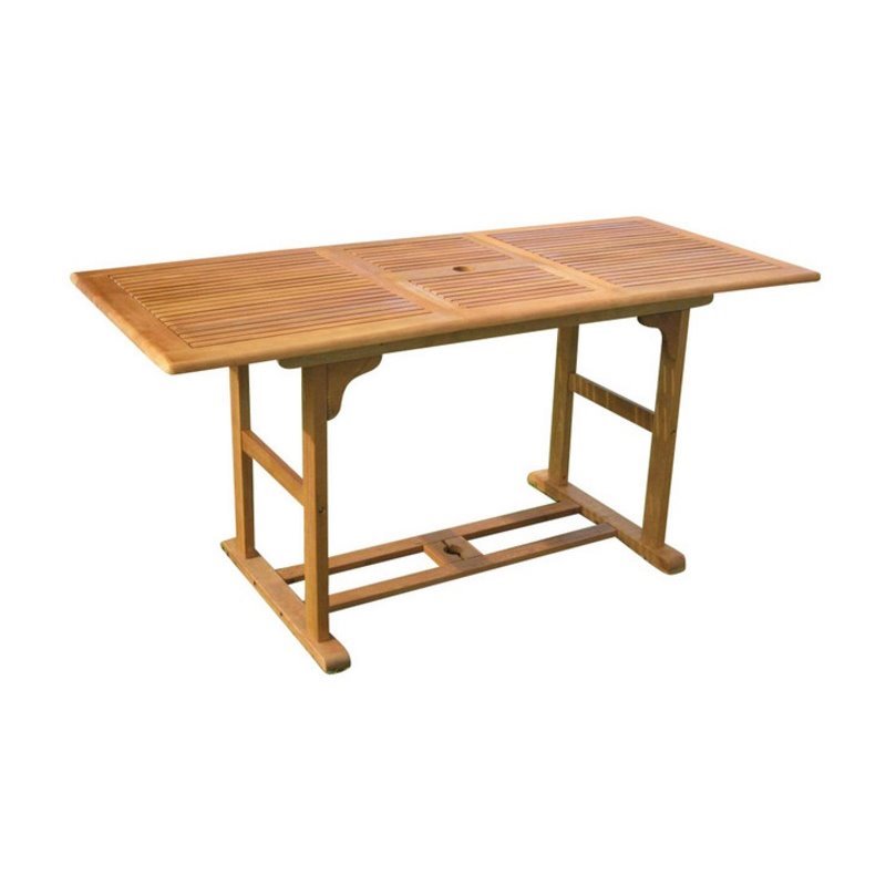 International Caravan Royal Tahiti Dining Table in Balau Stain 