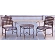 International Caravan Santa Fe 3 Piece Patio Conversation Set