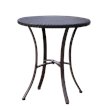 International Caravan Barcelona Patio Bistro Table in Chocolate