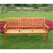 International Caravan Royal Tahiti Bar Harbor Outdoor Patio Bench