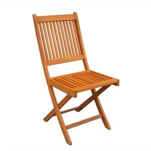 international caravan royal tahiti folding garden chair (set of 2)