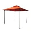 International Caravan Hamilton Outdoor Canopy Gazebo in Terra Cotta