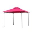 International Caravan Hamilton Outdoor Canopy Gazebo in Cranberry