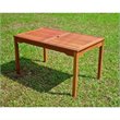 International Caravan Palmdale Outdoor Rectangular Dining Table