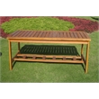 International Caravan Royal Tahiti Rectangular Outdoor Patio Coffee Table