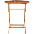 International Caravan Royal Tahiti Folding Outdoor Patio Pub Table