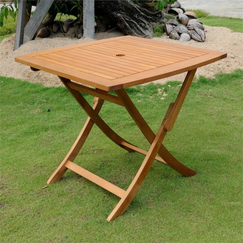 Folding Outdoor Patio Dining Table - TT-ST-038