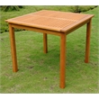International Caravan Royal Tahiti Square Outdoor Patio Dining Table