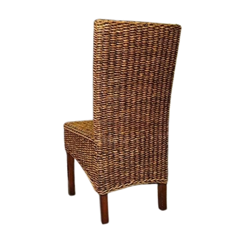 International Caravan Bali Gaby Woven Abaca Dining Chair (Set of 2)