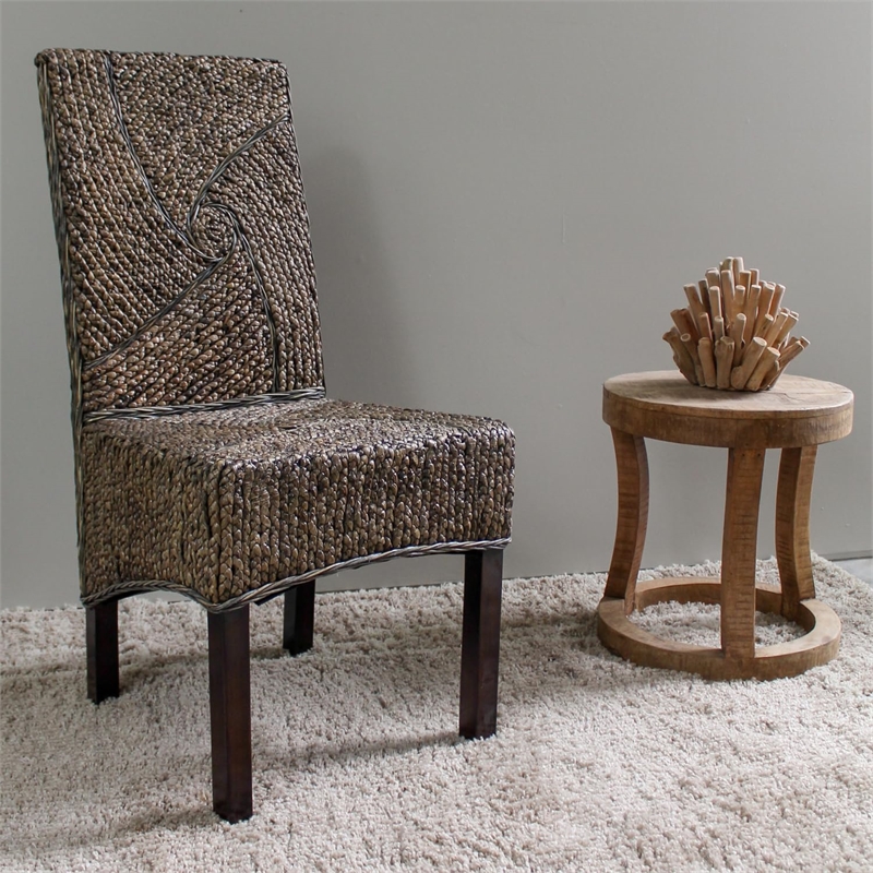 International Caravan Bali Lambada Woven Dining Chair (Set of 2)
