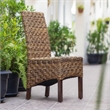 International Caravan Bali Manila Woven Abaca Dining Chair (Set of 2)