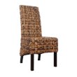International Caravan Bali Victor Woven Abaca Dining Chair (Set of 2)