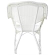 International Caravan Monaco Resin Patio Rocker in White (Set of 2)