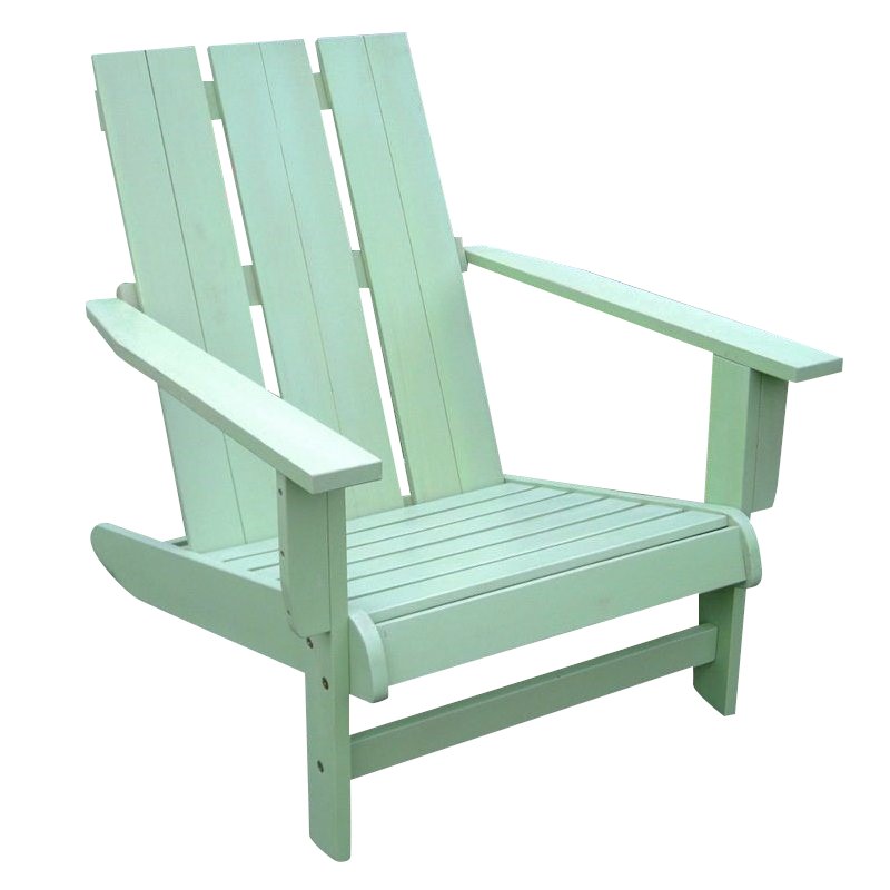 International Caravan Royal Fiji Large Adirondack Patio Chair In Mint Tt Dc 022 Mgn