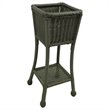 International Caravan Chelsea Resin Plant Stand in Antique Moss