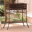 International Caravan Mandalay Iron Potting Bench in Bronze