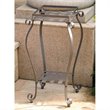 International Caravan Mandalay Iron Plant Stand in Matte Brown