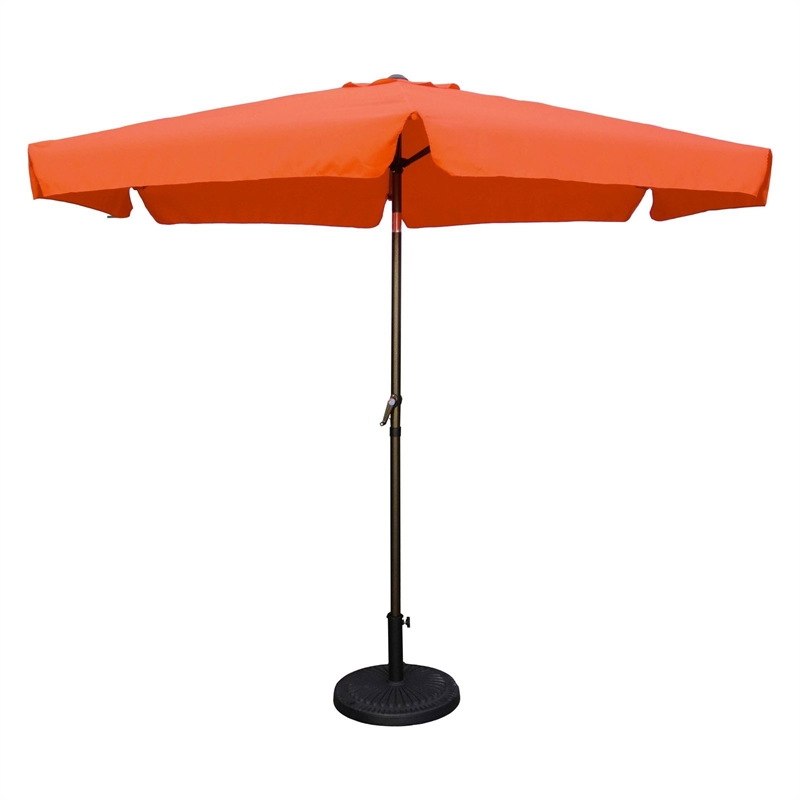 International Caravan St. Kitts Patio Umbrella in Aqua Blue