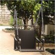 Valencia Resin Wicker Hanging Porch Swing