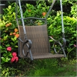 Valencia Resin Wicker Hanging Porch Swing