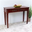 International Caravan Windsor Wall Table in Walnut