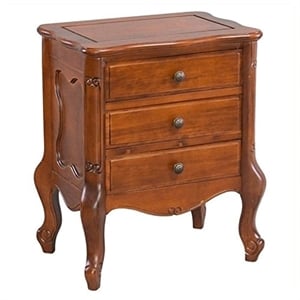 International Caravan Windsor Night Stand in Walnut