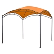 International Caravan Catalina Dome Top Outdoor Gazebo in Ruby Red