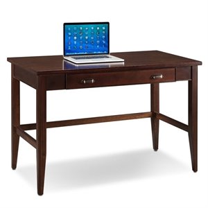 leick laurent writing desk in chocolate cherry