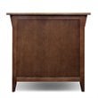 Leick Favorite Finds Solid Wood Mission Hall Stand in Brown