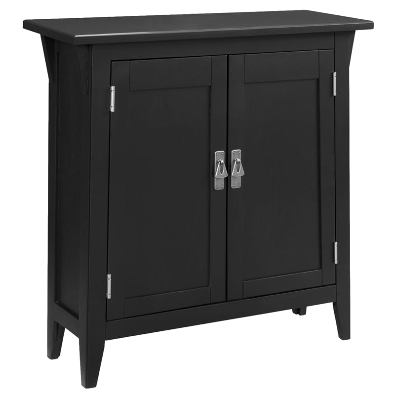 Leick Favorite Finds Mission Solid Wood Hall Stand in Black Slate