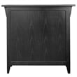 Leick Favorite Finds Mission Solid Wood Hall Stand in Black Slate