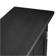 Leick Favorite Finds Mission Solid Wood Hall Stand in Black Slate