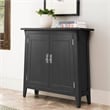 Leick Favorite Finds Mission Solid Wood Hall Stand in Black Slate
