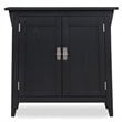 Leick Favorite Finds Mission Solid Wood Hall Stand in Black Slate