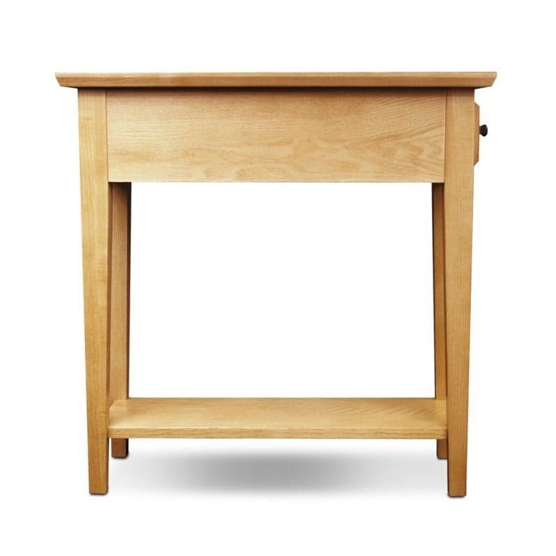 Leick Favorite Finds Wood End Table in Natural Desert Sands