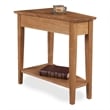Leick Furniture Favorite Finds Wedge End Table in Natural Desert Sands