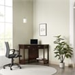 Leick Apostrophe Linen Office Chair in Black
