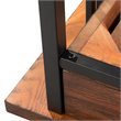 Leick Ironcraft Computer Desk in Mission Oak