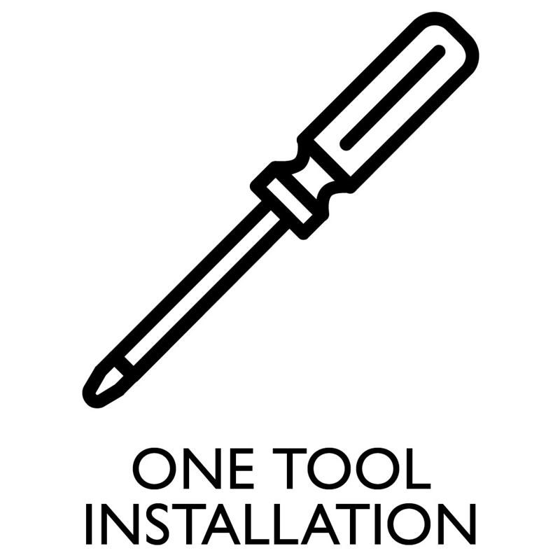 Leick Coastal Notions Wood End Table with Shelf in Orchid White