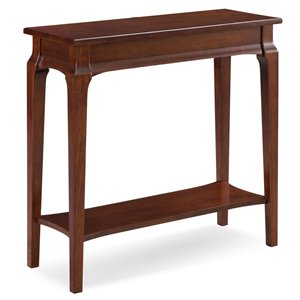 leick home stratus hall stand in heartwood cherry