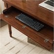 Leick Furniture Solid Wood Drop-Down Drawer Front Writing Desk in Mission Oak
