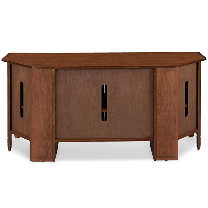 Leick Riley Holliday 57 Corner Tv Stand In Rustic Autumn 89386 Leick Riley Holliday 57