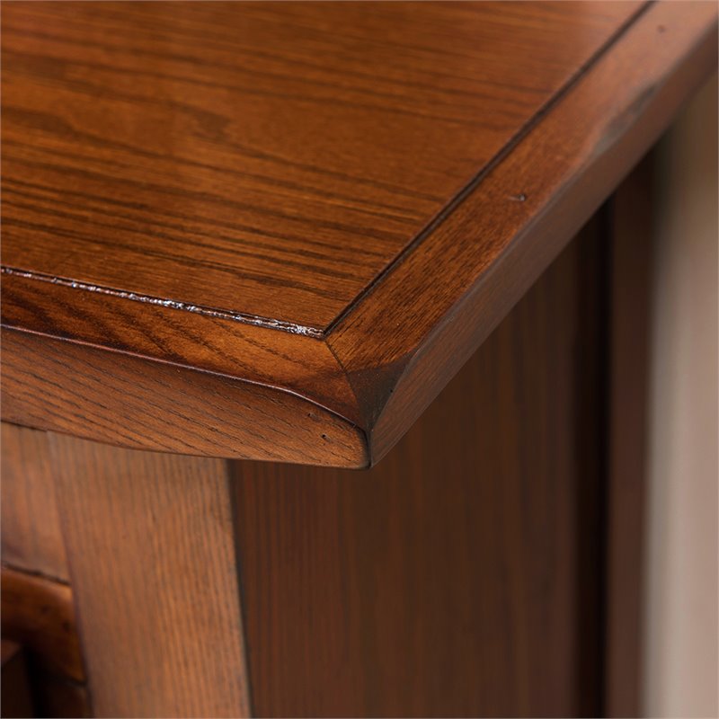 Leick Riley Holliday 57 Corner Tv Stand In Rustic Autumn 89386 Leick Riley Holliday 57